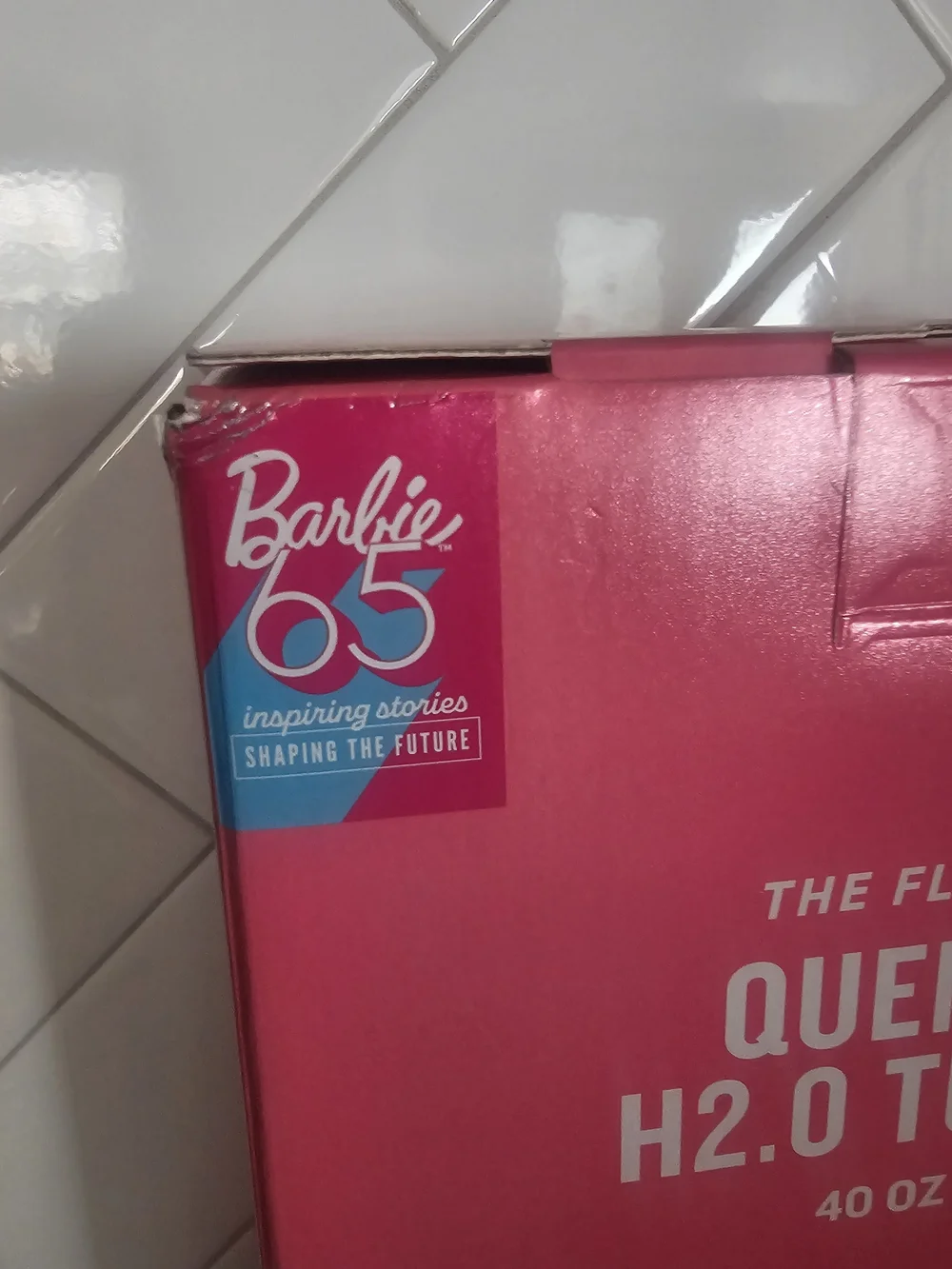 Limited Edition Barbie Hot Pink Stanley Insulated Tumbler with Handle and Straw.